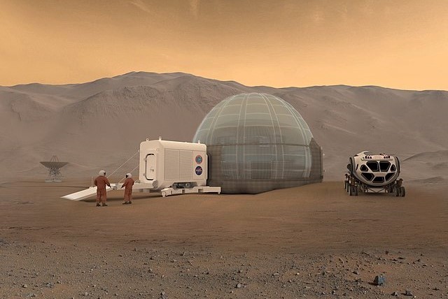 Shelter on Mars